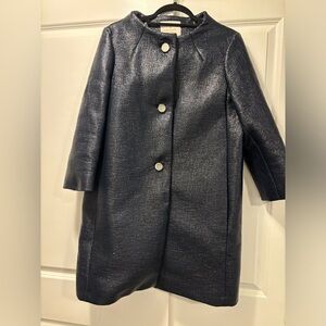 Midnight Blue Kate Spade Coat